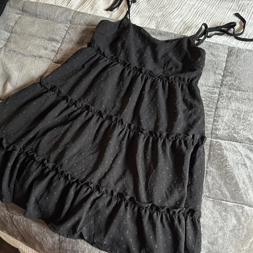 Casual Black Dress